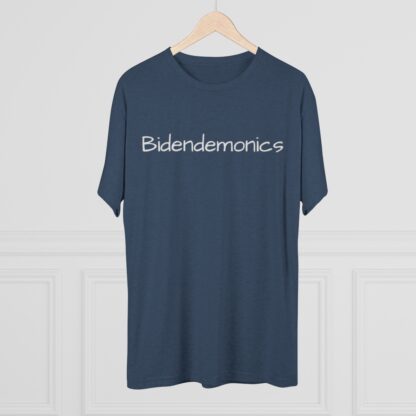 Bidendemonics - Unisex Tri-Blend Crew Tee - Image 20