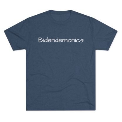 Bidendemonics - Unisex Tri-Blend Crew Tee - Image 17