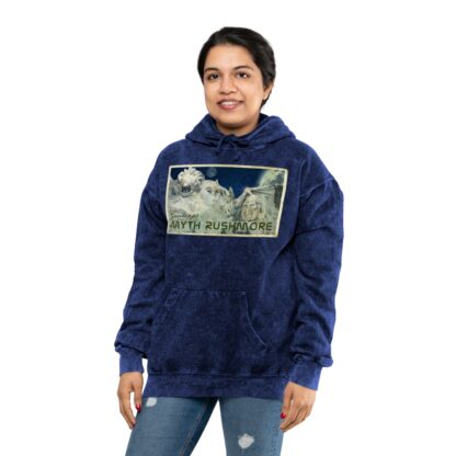 MYTH RUSHMORE - Unisex Mineral Wash Hoodie