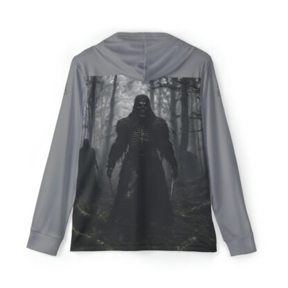 Deathly Forrest (Gray) –  Men's Sports Warmup Hoodie (AOP) - Image 3