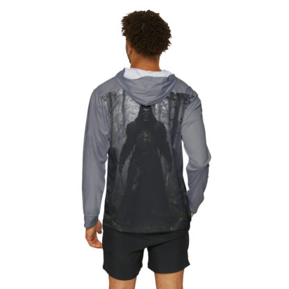 Deathly Forrest (Gray) –  Men's Sports Warmup Hoodie (AOP) - Image 4