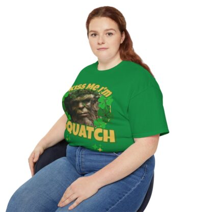 Kiss Me I'm Squatch - Unisex Ultra Cotton Tee - Image 11