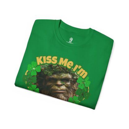 Kiss Me I'm Squatch - Unisex Ultra Cotton Tee - Image 5