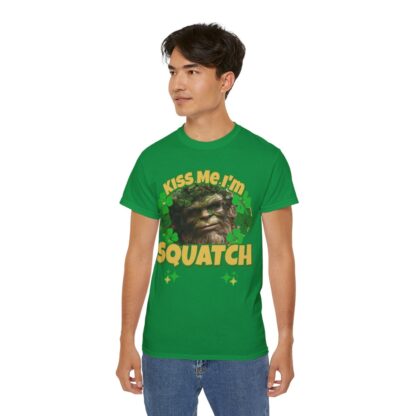 Kiss Me I'm Squatch - Unisex Ultra Cotton Tee - Image 7