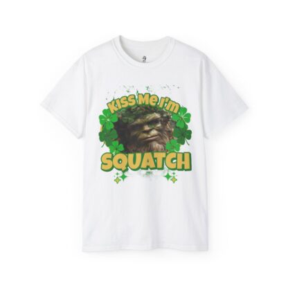 Kiss Me I'm Squatch - Unisex Ultra Cotton Tee - Image 13