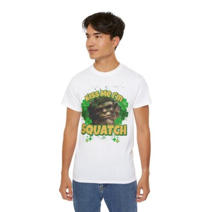 Kiss Me I'm Squatch - Unisex Ultra Cotton Tee - Image 18