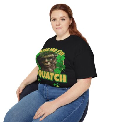 Kiss Me I'm Squatch - Unisex Ultra Cotton Tee - Image 33