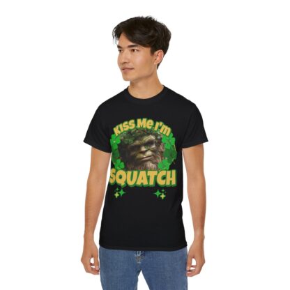 Kiss Me I'm Squatch - Unisex Ultra Cotton Tee - Image 29