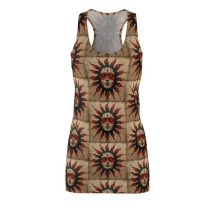 KIA - Pueblo Princess Collection - Women's Cut & Sew Racerback Dress (AOP) - Image 2