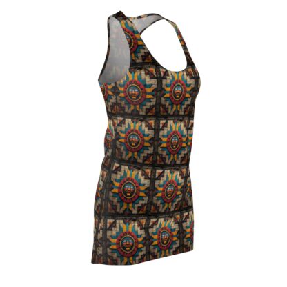 SUN GOD – Pueblo Princess Collection - Women's Cut & Sew Racerback Dress (AOP) - Image 4