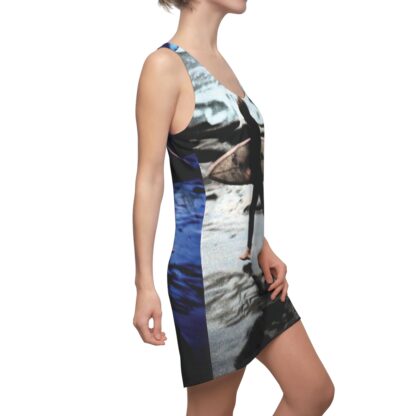 Surf Side Serene- Women's Cut & Sew Racerback Dress (AOP) - Photo Artist EnJ - Nature Collection - Image 7