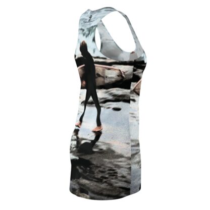 Surf Side Daybreak- Women's Cut & Sew Racerback Dress (AOP) - Photo Artist EnJ - Nature Collection - Image 5