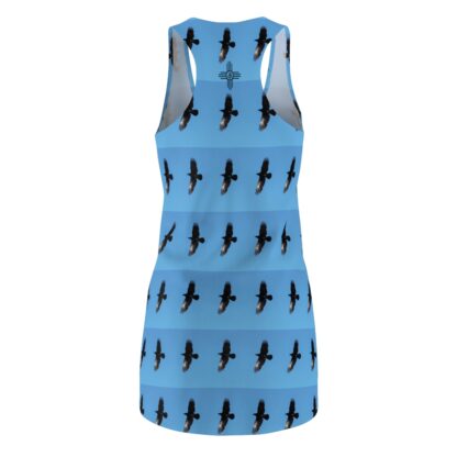 Birds Fly So High- Women's Cut & Sew Racerback Dress (AOP) - Photo Artist EnJ - Nature Collection - Image 3