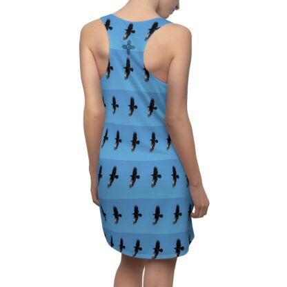 Birds Fly So High- Women's Cut & Sew Racerback Dress (AOP) - Photo Artist EnJ - Nature Collection - Image 7