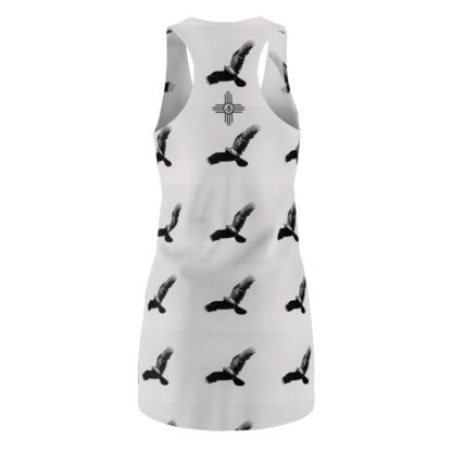 Birds in the Clouds- Women's Cut & Sew Racerback Dress (AOP) - Photo Artist EnJ - Nature Collection - Image 3