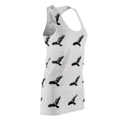 Birds in the Clouds- Women's Cut & Sew Racerback Dress (AOP) - Photo Artist EnJ - Nature Collection - Image 4