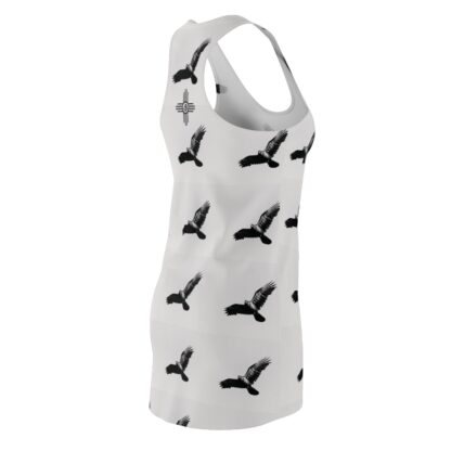 Birds in the Clouds- Women's Cut & Sew Racerback Dress (AOP) - Photo Artist EnJ - Nature Collection - Image 5