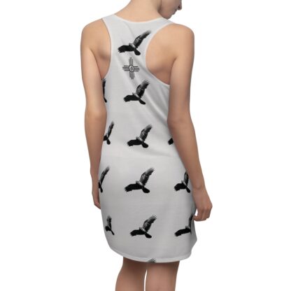 Birds in the Clouds- Women's Cut & Sew Racerback Dress (AOP) - Photo Artist EnJ - Nature Collection - Image 7