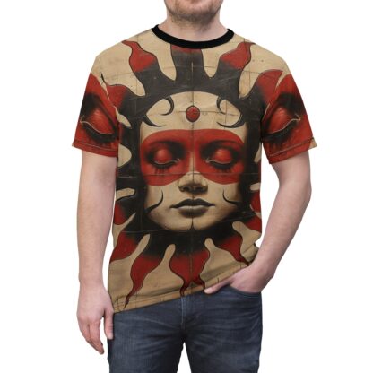 Kia - Pueblo Princess Tees Collection - Unisex Cut & Sew Tee (AOP) - Image 5