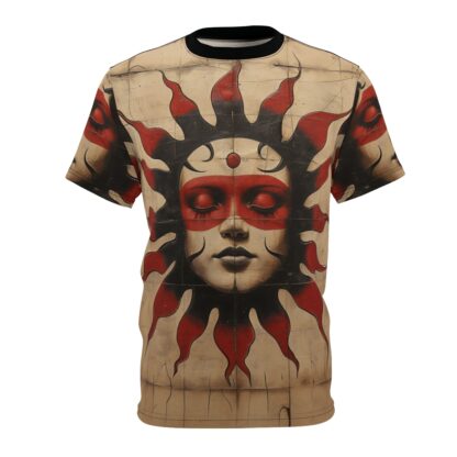 Ayala - Pueblo Princess Tees Collection - Unisex Cut & Sew Tee (AOP) Ai Artist E2D