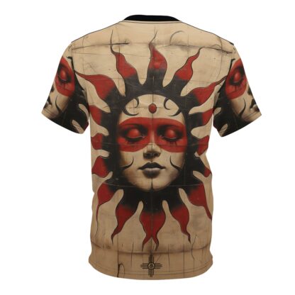 Ayala - Pueblo Princess Tees Collection - Unisex Cut & Sew Tee (AOP) Ai Artist E2D - Image 2