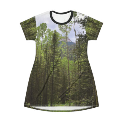 Nurtured Nature - T-Shirt Dress (AOP) - Photo Artist EnJ - Nature Collection - Image 2