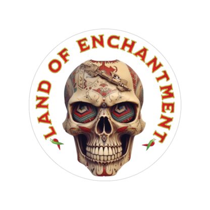 Land of Enchantment - Transparent Outdoor Stickers, Round, 1pcs - Image 7