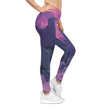 Twilight Cliffs – Women's Casual Leggings (AOP)