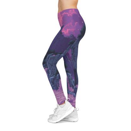 Twilight Cliffs – Women's Casual Leggings (AOP) - Image 5