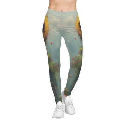 Cliffside Watcher – Women's Casual Leggings (AOP) - Image 3