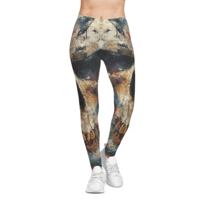 AMERICAN INDEPENDENT WOMAN - Women's Casual Leggings (AOP) - Image 3