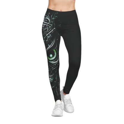 T2 – NEON Collection – Women's Casual Leggings (AOP) - Image 3