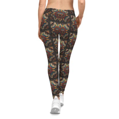 SUN GOD – Pueblo Princess Collection – Women's Casual Leggings (AOP) - Image 4