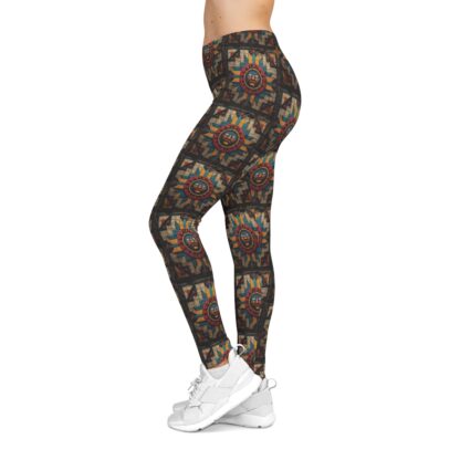 SUN GOD – Pueblo Princess Collection – Women's Casual Leggings (AOP) - Image 5