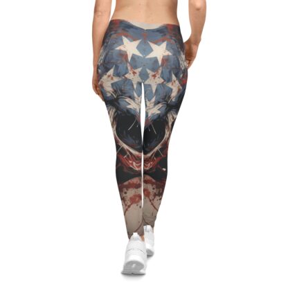 AMERICAN WOMAN 3 – Women’s Casual Leggings (AOP) - Image 4