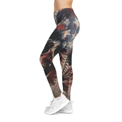 AMERICAN WOMAN 3 – Women’s Casual Leggings (AOP) - Image 5