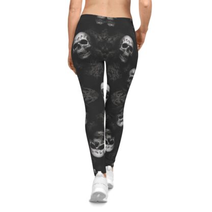 Skulls Rocker - Women's Casual Leggings (AOP) - Image 4