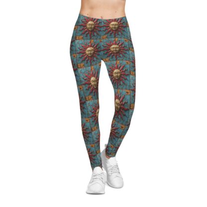 Sun Goddess – Women's Casual Leggings (AOP) - Image 3