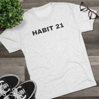 HABIT 21 - Unisex Tri-Blend Crew Tee - Image 5