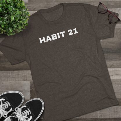 HABIT 21 - Unisex Tri-Blend Crew Tee - Image 13