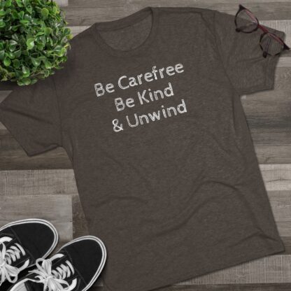 Be Carefree- Unisex Tri-Blend Crew Tee - Image 13