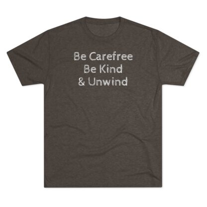 Be Carefree- Unisex Tri-Blend Crew Tee - Image 14