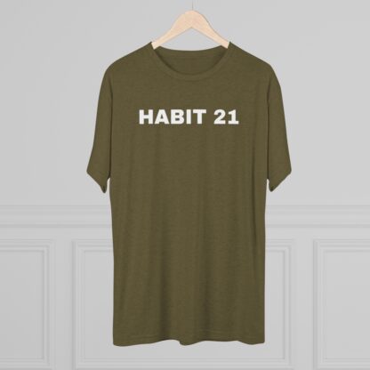 HABIT 21 - Unisex Tri-Blend Crew Tee - Image 20