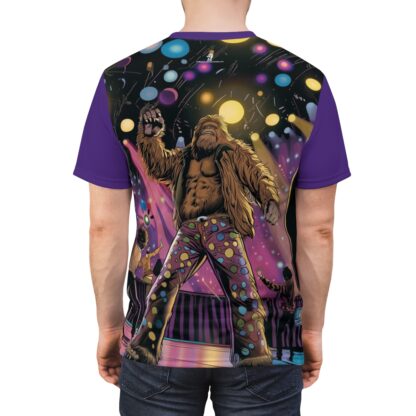 DISCO SQUATCH - Unisex Cut & Sew Tee (AOP) Ai Artist E2D - Image 6