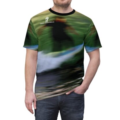 Blurred Surf- Unisex Cut & Sew Tee (AOP) - Photo Artist EnJ