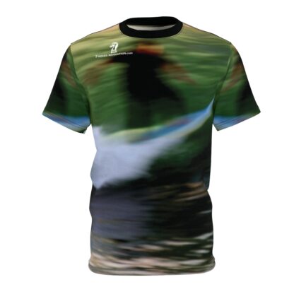 Blurred Surf- Unisex Cut & Sew Tee (AOP) - Photo Artist EnJ - Image 2