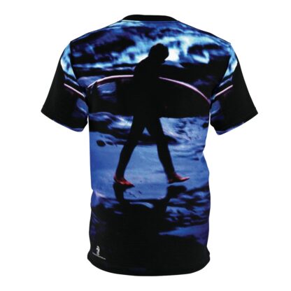 Sole Surfer Eclipse- Unisex Cut & Sew Tee (AOP) - Photo Artist EnJ - Image 3