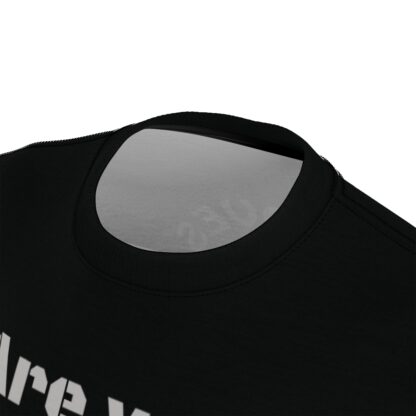 Are you prepared? 7 Moves(Black)- Unisex Cut & Sew Tee (AOP) - Artist E2D - Image 7