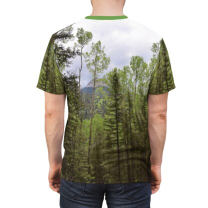 Be-line the Treeline- Unisex Cut & Sew Tee (AOP) - Photo Artist EnJ - Image 7