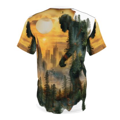 CITY SQUATCH - Unisex Cut & Sew Tee (AOP) Ai Artist E2D - Image 4